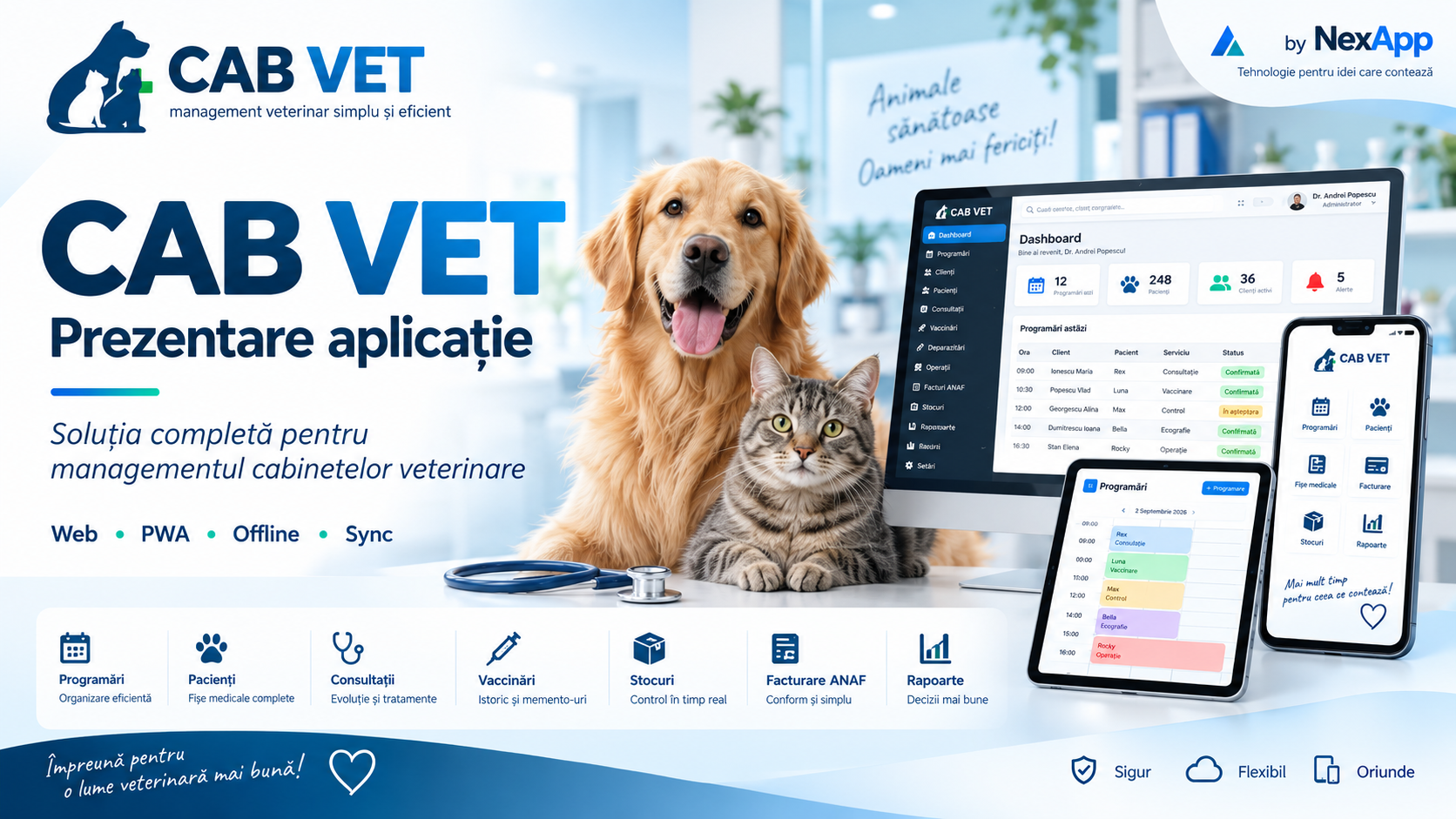 NexApp Vet – copertă